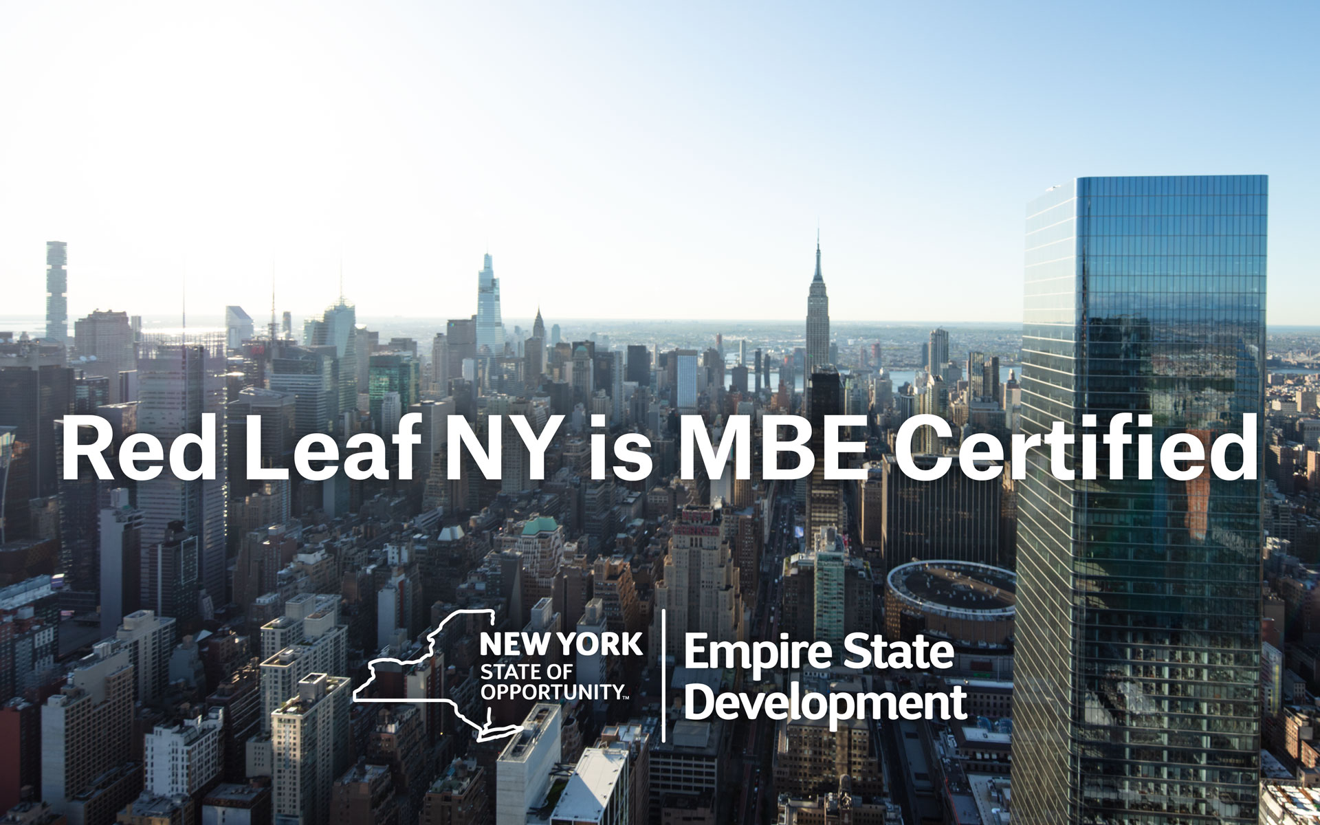 Red Leaf MBE Certified